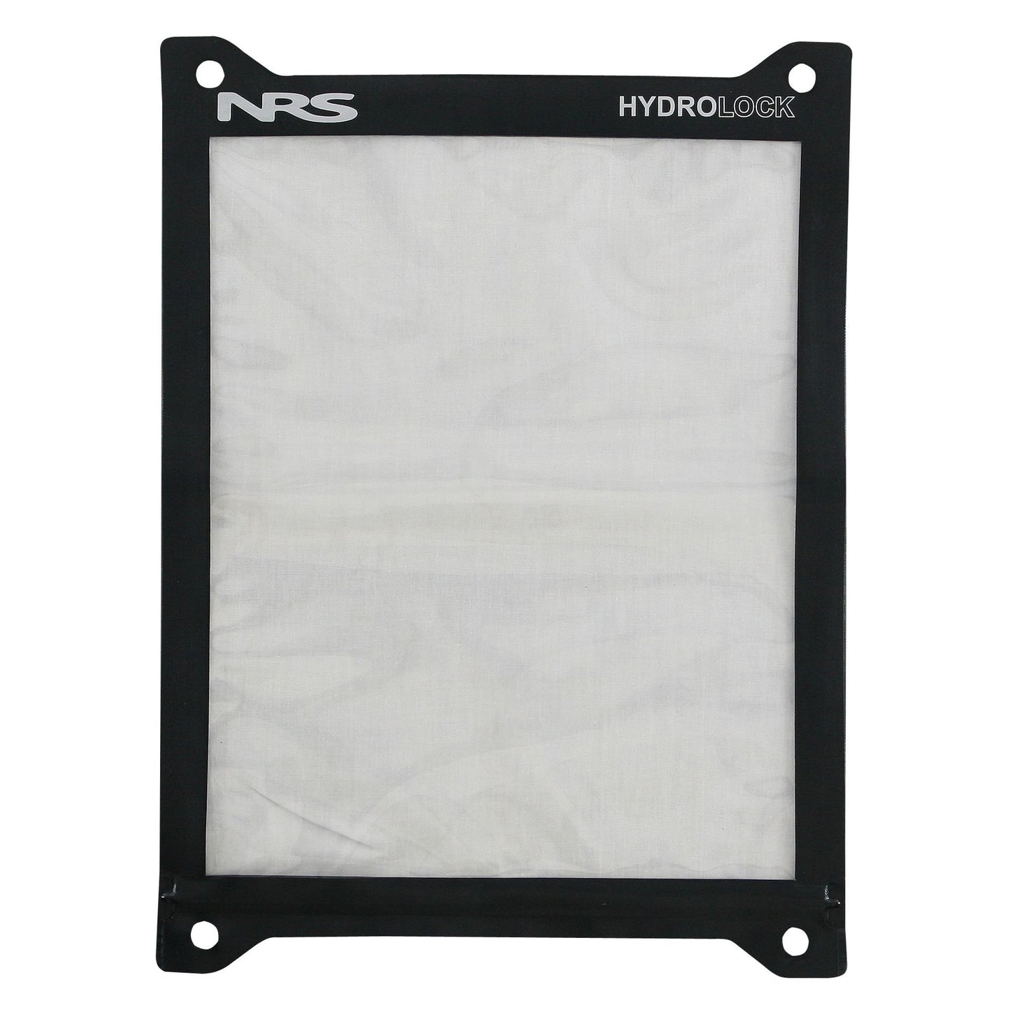 NRS Hydrolock Map Case - black with waterproof closure.