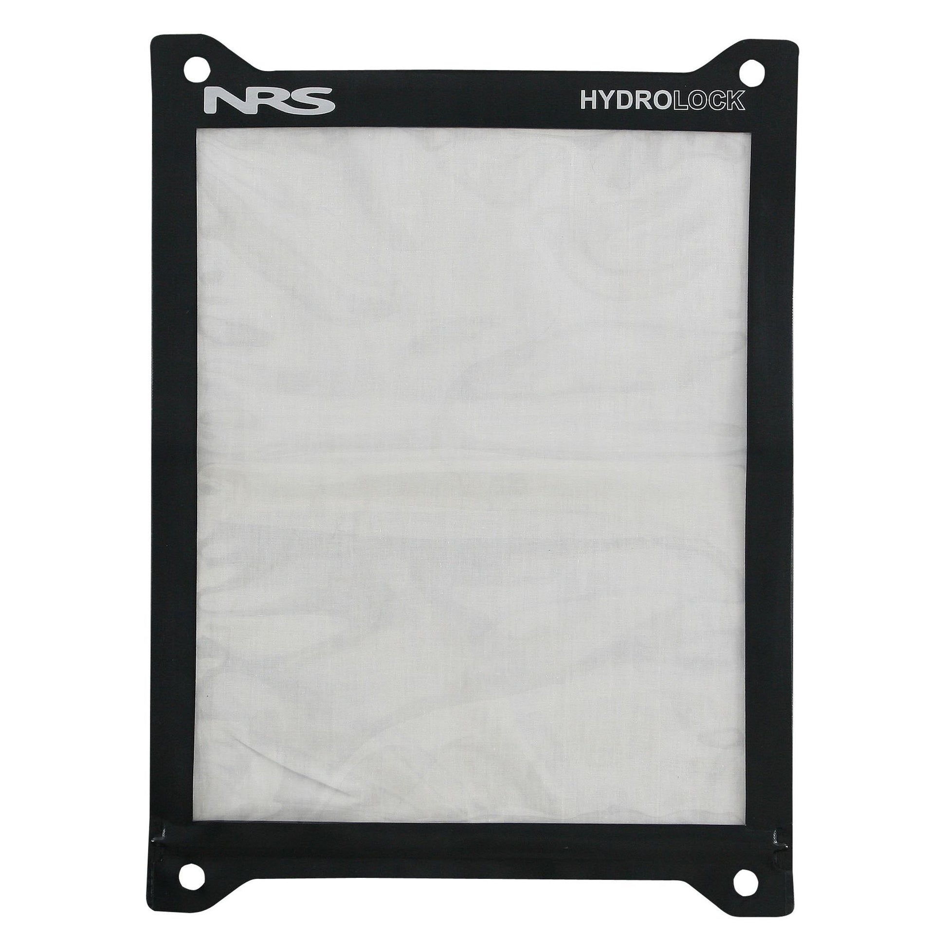 NRS Hydrolock Map Case - black with waterproof closure.