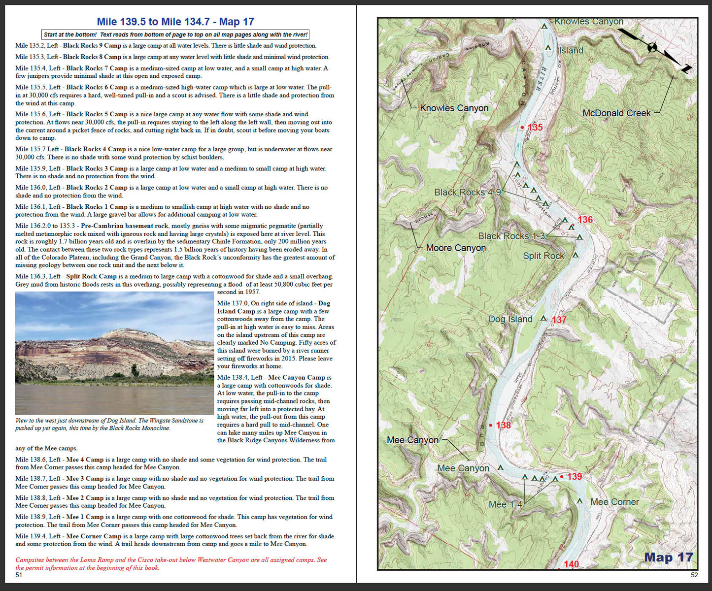 A Rivermaps guide to the Colorado & Green Rivers in the Canyonlands of Utah & Colorado, accompanied by guide books.