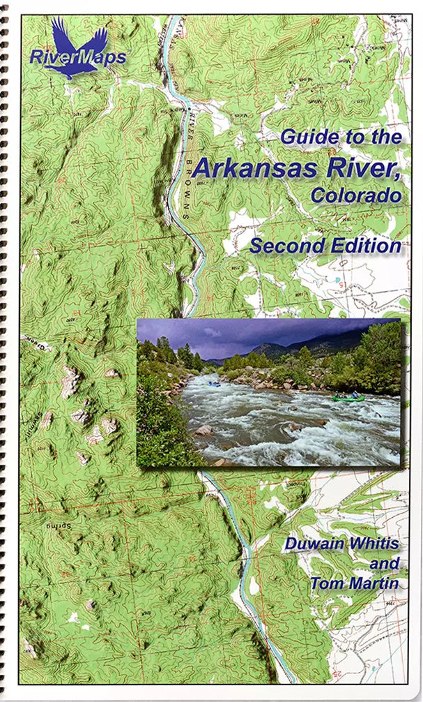 An informative Rivermaps guide to the Arkansas River in Colorado.