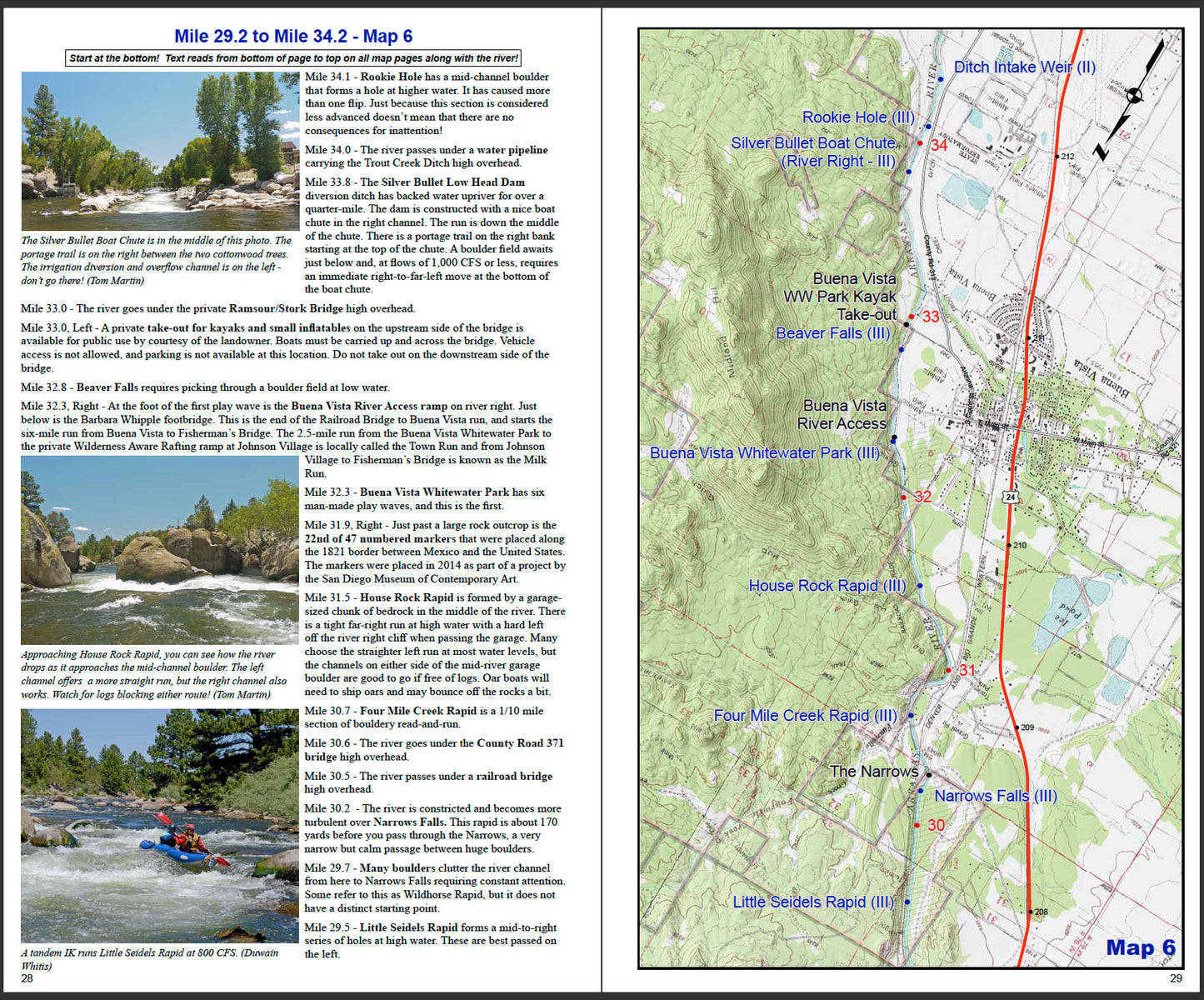 A Rivermaps Guide to the Arkansas River in Colorado.