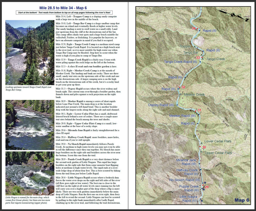 Rivermaps Guide to the Selway River in Idaho