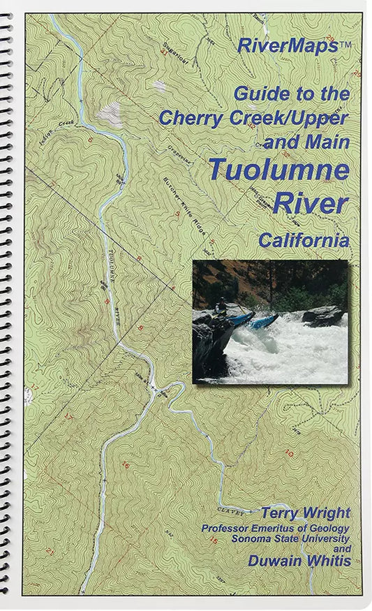 Rivermaps guide to the Cherry Creek/Upper and Main Tuolumne River in California.
